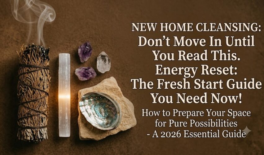 cleansing a new home before moving in