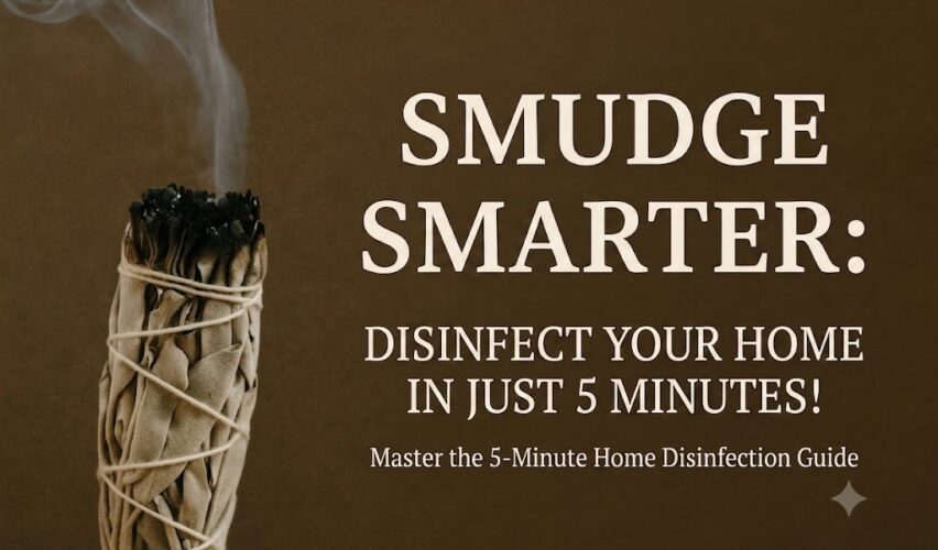 What is Sage Cleansing: How to Disinfect Your House in 5 Minutes