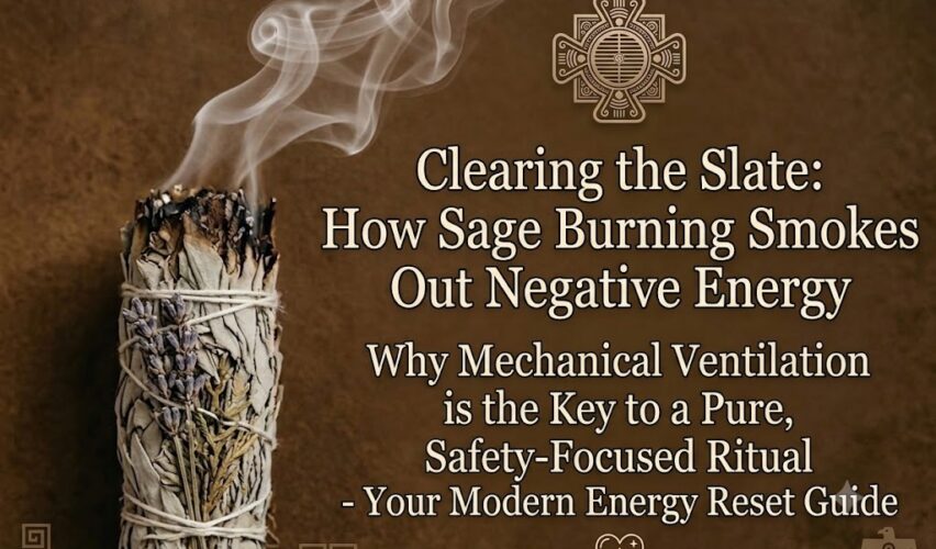 How Sage Burning Clears Negative Energy