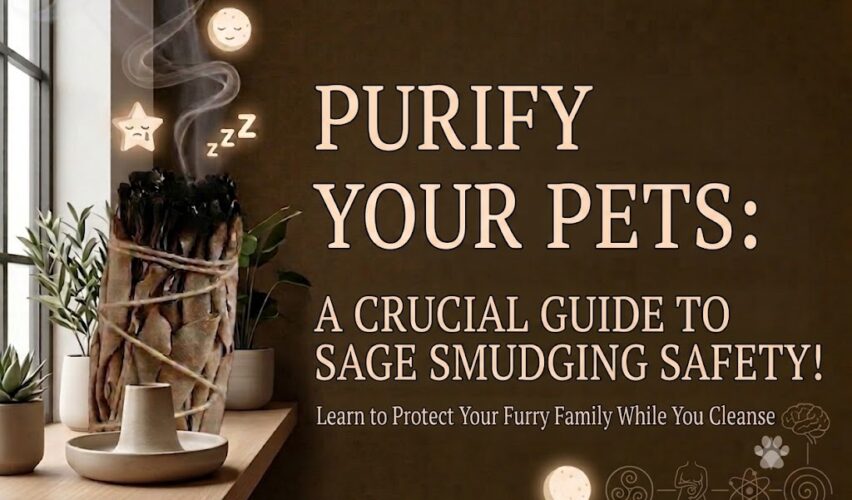 Sage Burning Around Pets: What You Need to Know