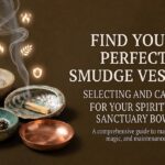 I want to write catchy interesting titles on the feature image of the blog post like the image i provided.  Create an image related to Best Smudging Bowls and Dishes| Buying and Care Guide  Donot use the same title just use the keyword and add a catchy line that hooks the reader