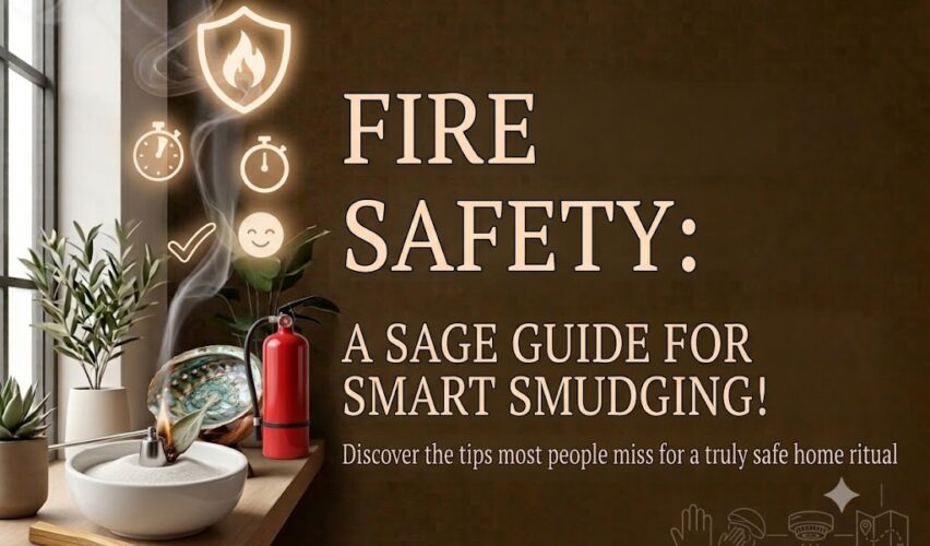 Fire Safety Tips for Smudging at Home: The Complete Safety Guide Most Sage Articles Skip