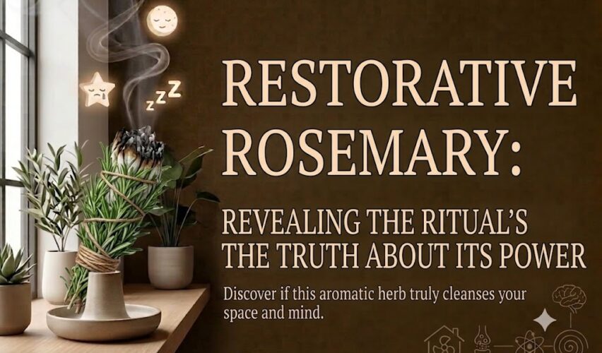 Rosemary as a Smudging Herb Does It Work?